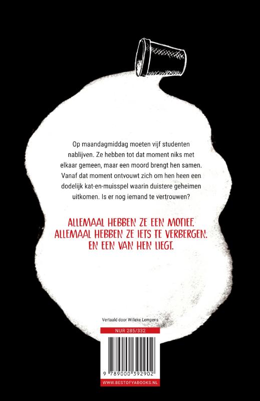 One of Us Is Lying / One Of Us Is Lying / 1 achterkant