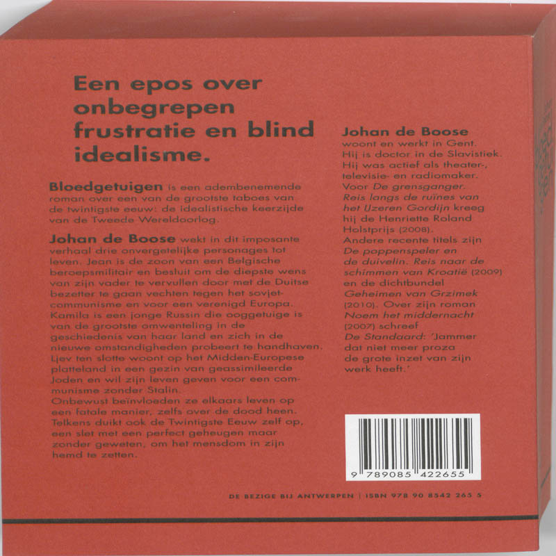 Bloedgetuigen achterkant