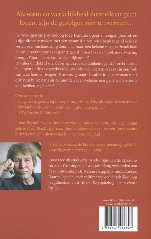 De psycholoog achterkant