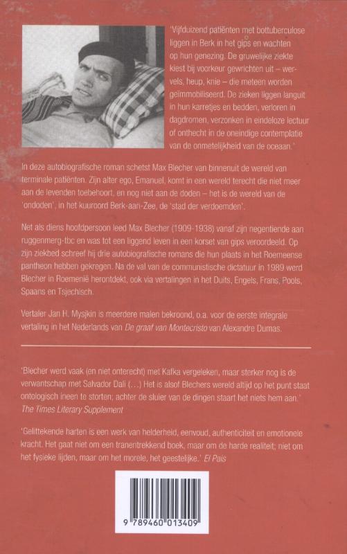 Gelittekende harten achterkant