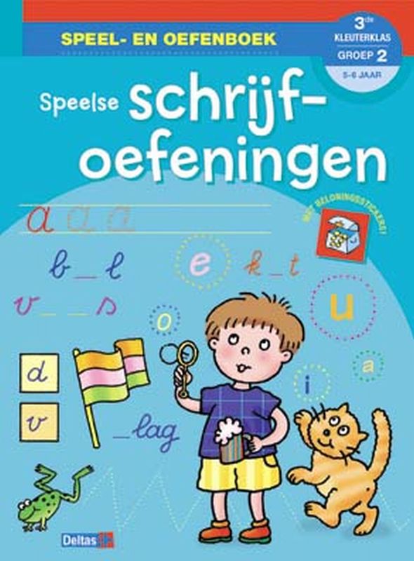 Beloningsstickers - Speelse schrijfoefeningen