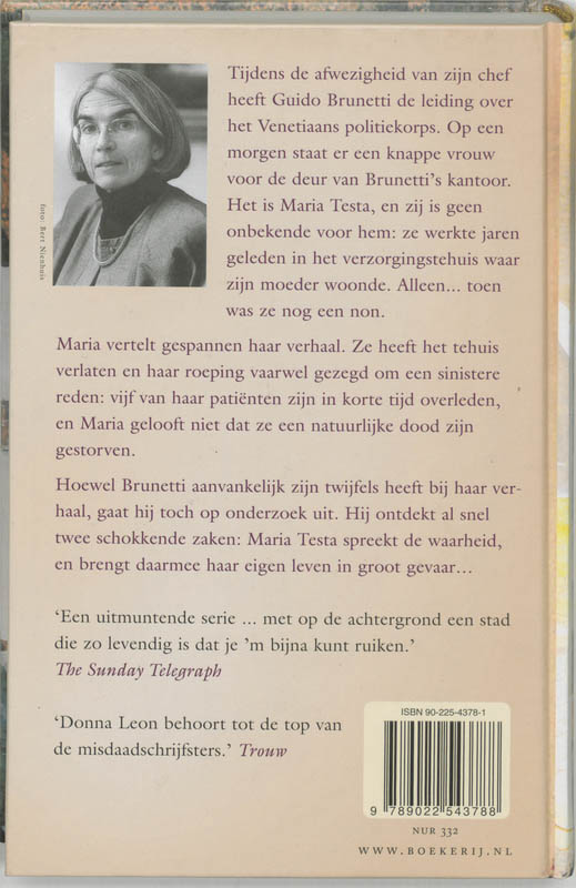 Een Stille Dood achterkant