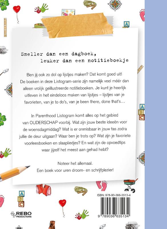 Listogram Parenhood achterkant