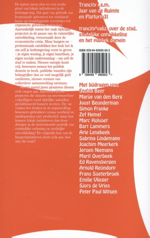 Het nieuwe stadmaken achterkant