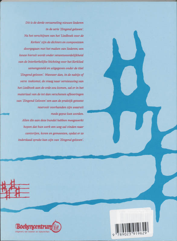 Zingend Geloven 3 Meerstemmige Uitgave achterkant