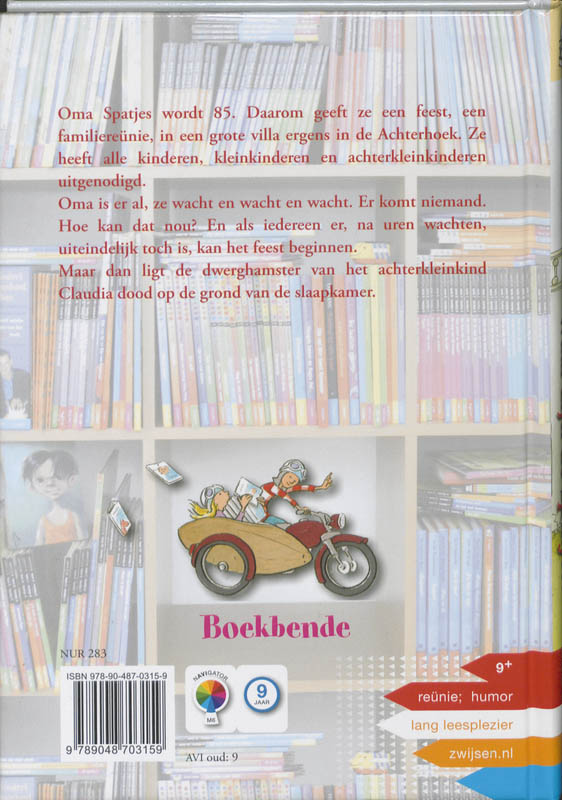 Waar zijn de spatjes? achterkant