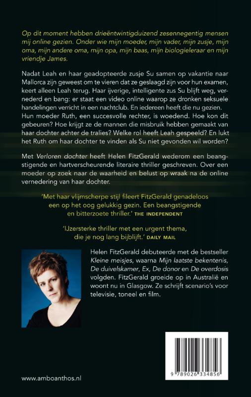 Verloren dochter achterkant