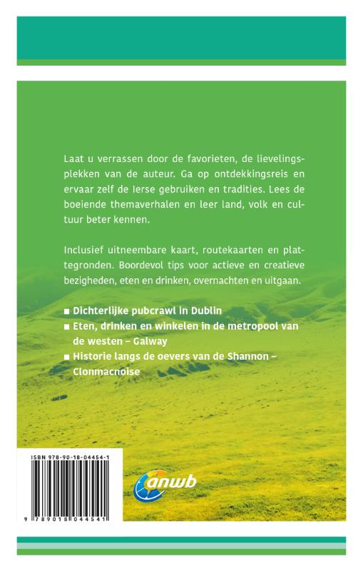 Ontdek Ierland / Ontdek reisgids achterkant
