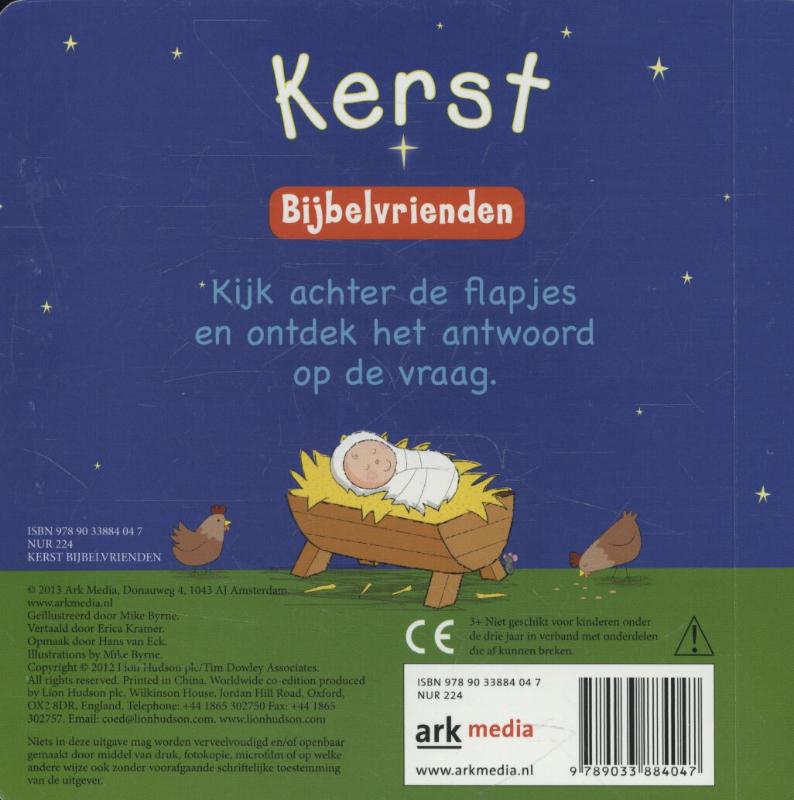 Kerst - Bijbelvrienden achterkant