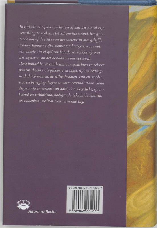 Er is geen dag, er is geen nacht achterkant