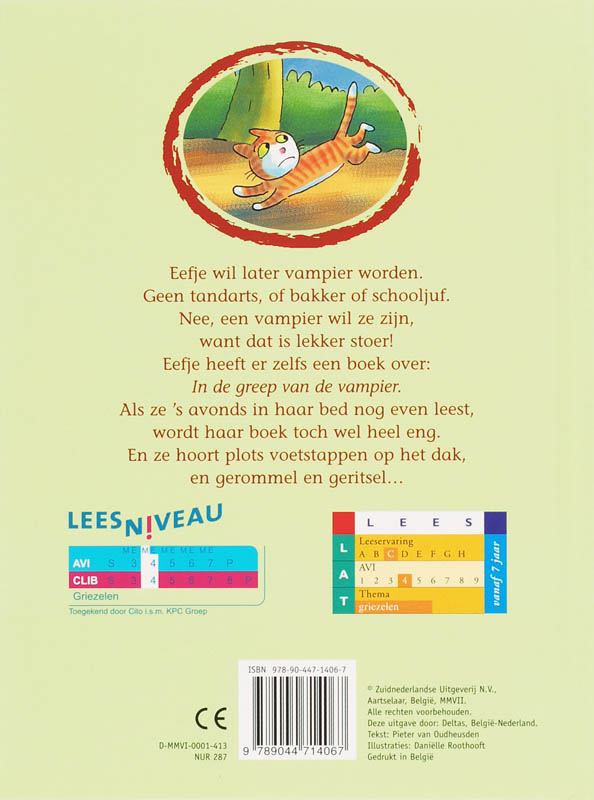 Eefje Vampier / Ssst... ik lees! achterkant