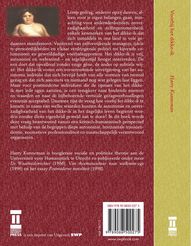 Voorbij het dikke-ik 1 achterkant