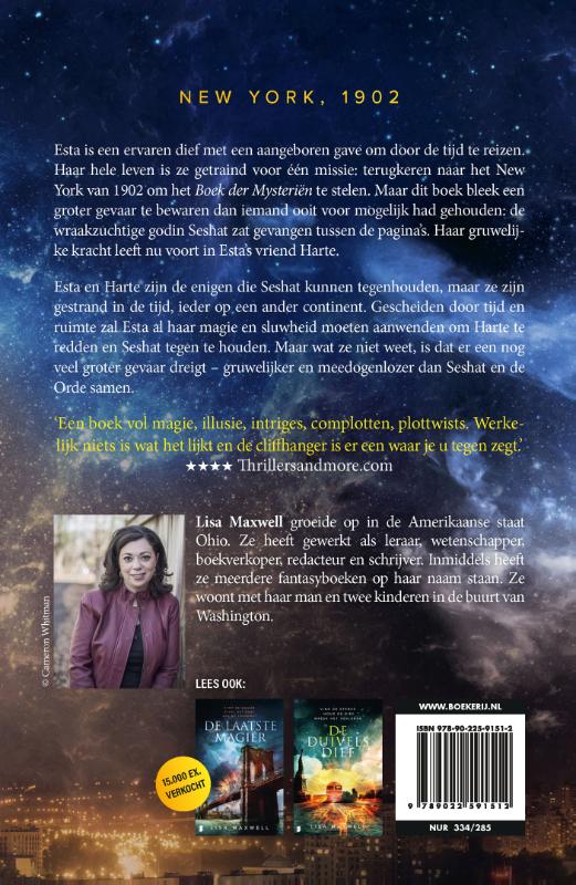 De vloek van de slang / Magiër / 3 achterkant