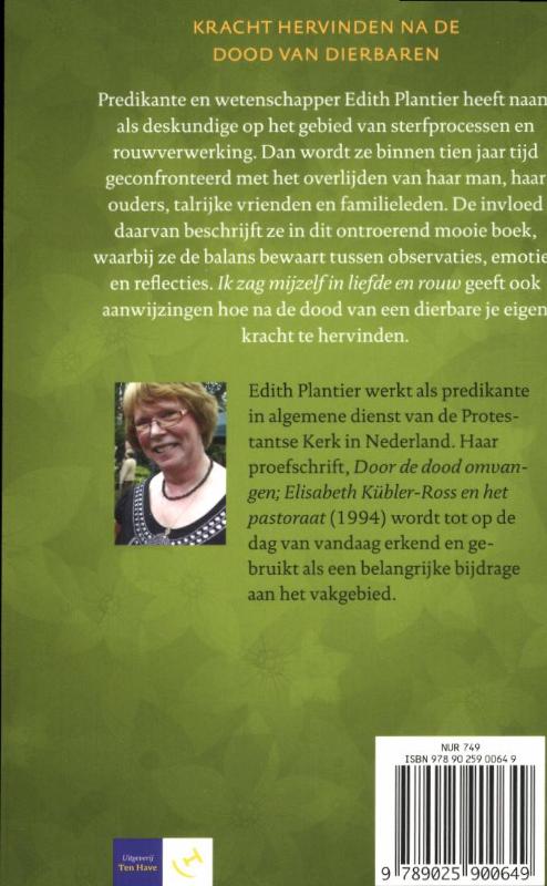 Ik zag mijzelf in liefde en rouw achterkant