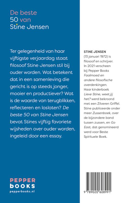 de beste 50 van Stine Jensen achterkant