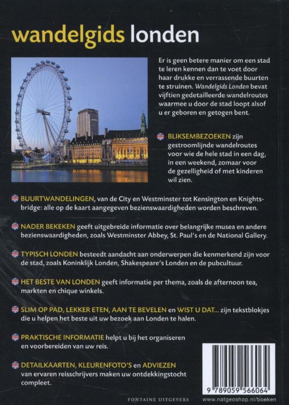 National Geographic - Wandelgids Londen achterkant