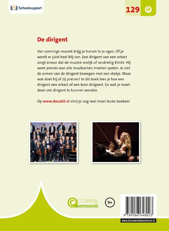 De dirigent / Junior Informatie / 129 achterkant