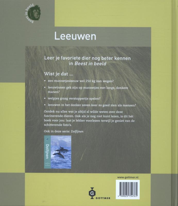 Beest in beeld - Leeuwen achterkant
