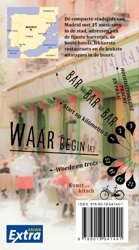 Madrid anwb extra / ANWB Extra achterkant