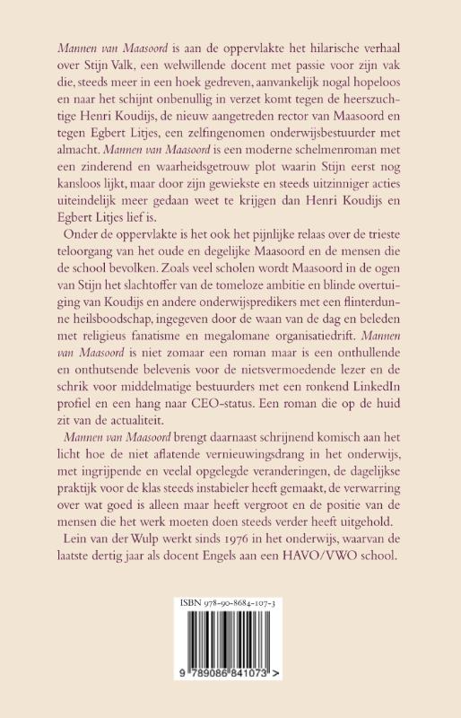 Mannen van Maasoord achterkant