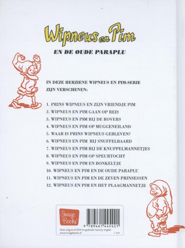 Wipneus en Pim 10 -   Wipneus en Pim en de oude paraplu achterkant