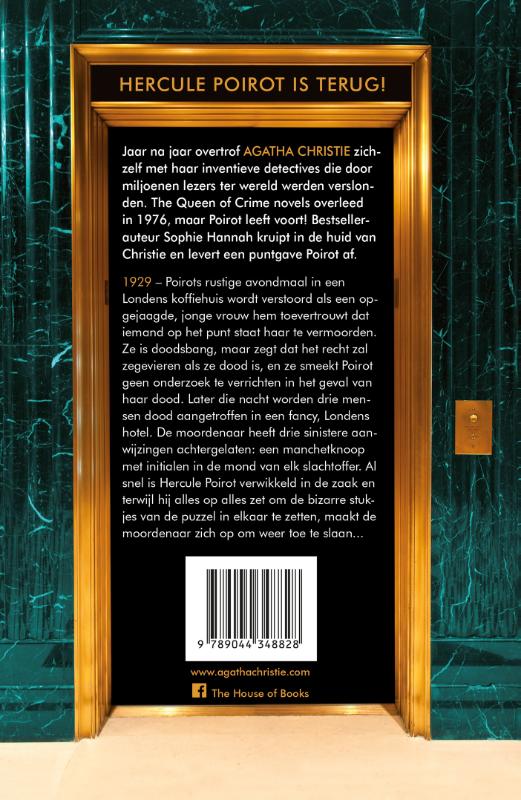 De monogram moorden / Agatha Christie achterkant