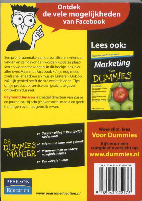 De kleine Facebook voor Dummies / Voor Dummies achterkant