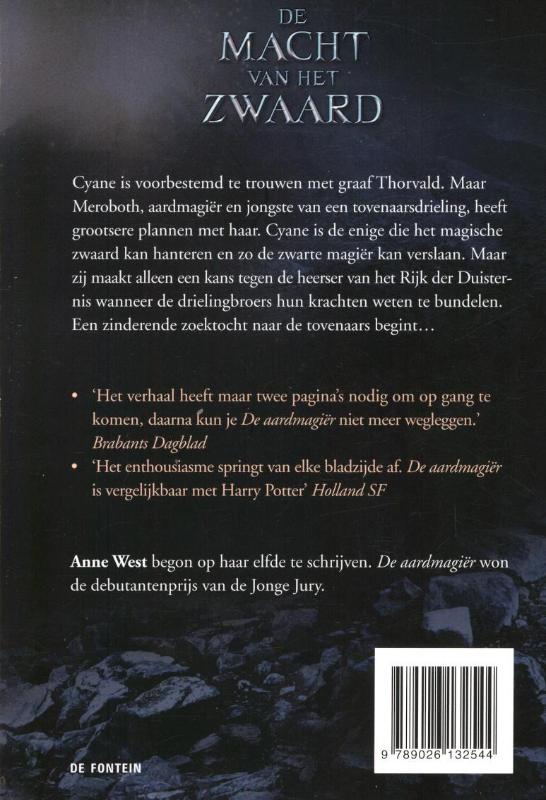 De macht van het zwaard achterkant