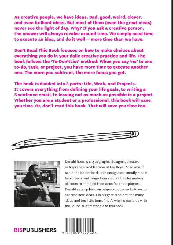 Don't read this book achterkant
