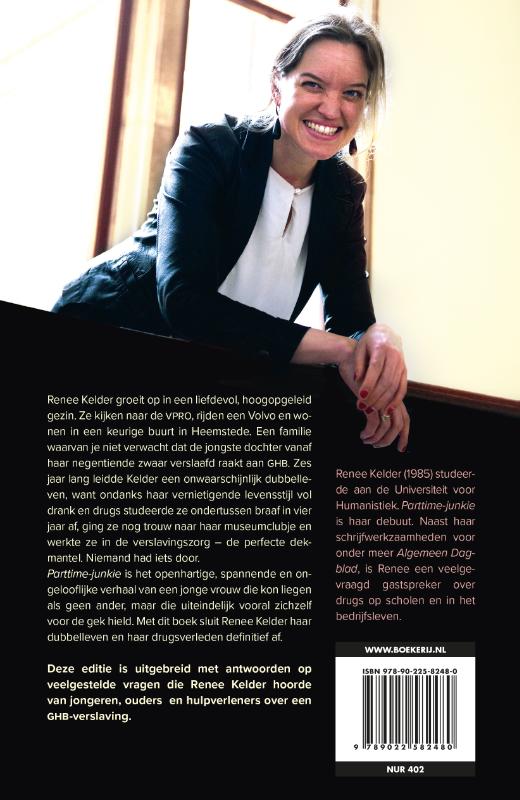 Parttime-junkie achterkant