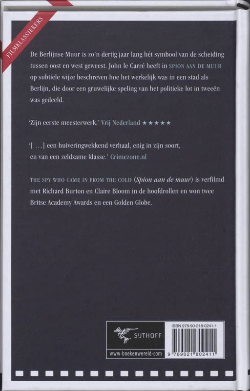 Spion aan de muur achterkant