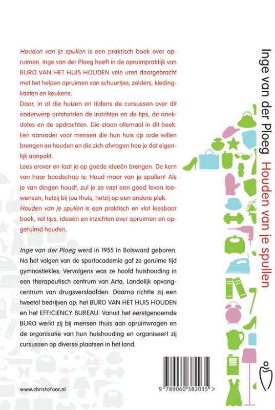 Houden van je spullen achterkant