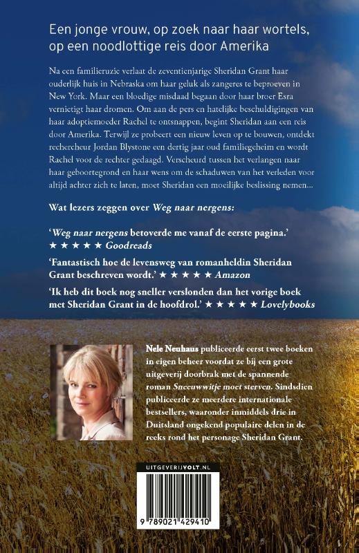 Weg naar nergens / Sheridan Grant / 2 achterkant