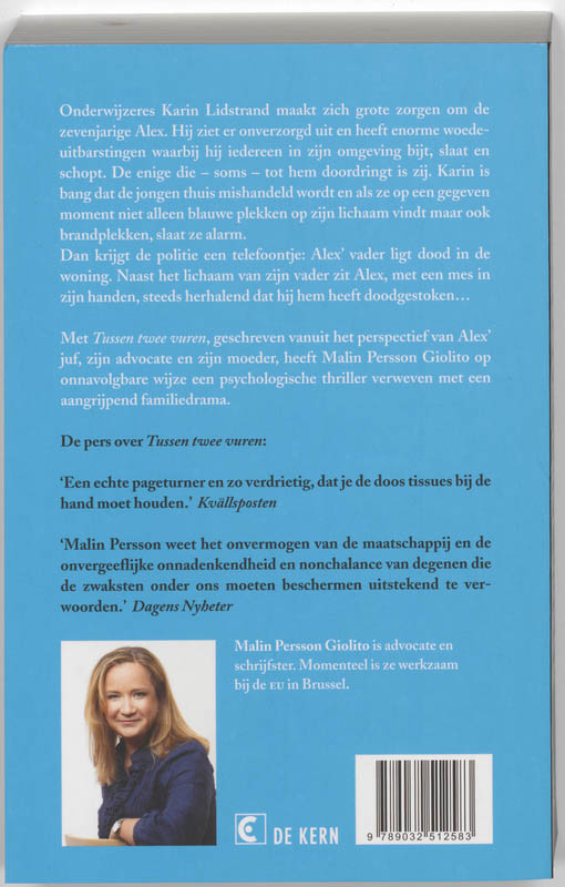 Tussen twee vuren achterkant