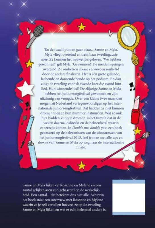 Double me double you, op weg naar de finale achterkant