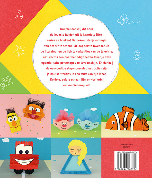 Het allerleukste kinderhelden knutselboek achterkant