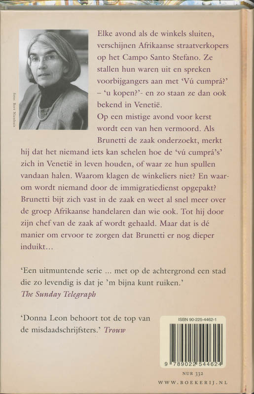 Vertrouwelijke Zaken achterkant