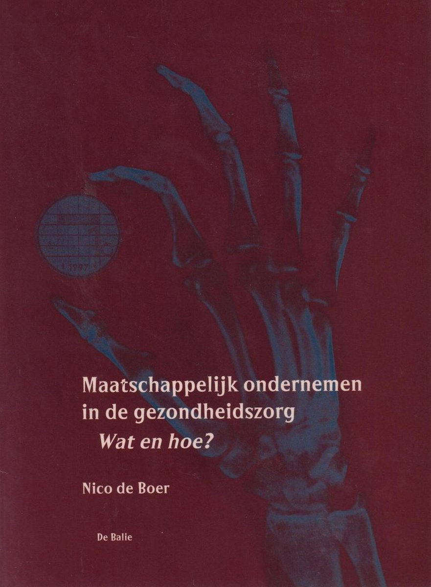 MAATSCHAPPELIJK ONDERN GEZONDHEIDSZ DR1