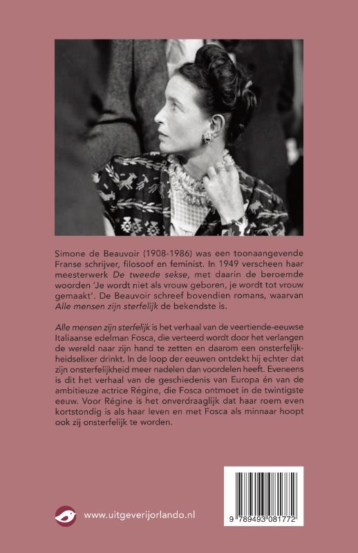 Alle mensen zijn sterfelijk achterkant