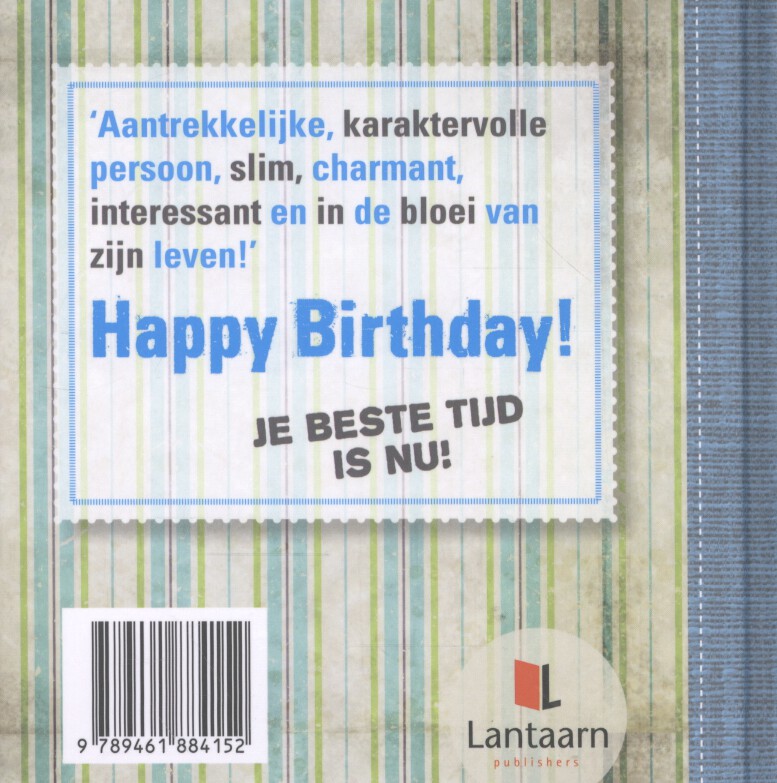 Leeftijdserie - 50 worden is vreselijk... avontuurlijk! achterkant