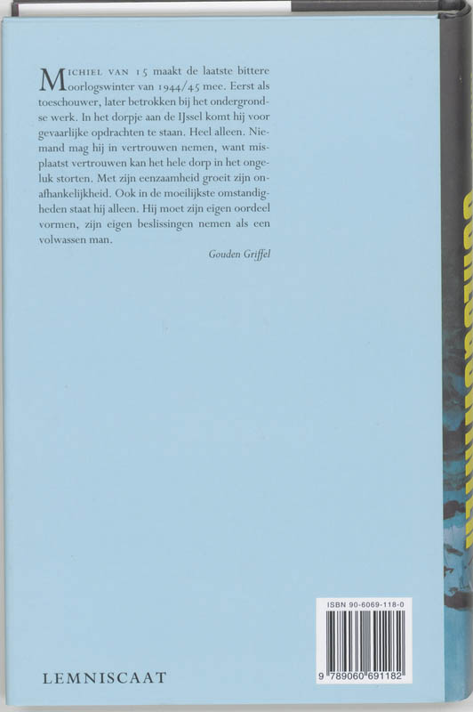 Oorlogswinter achterkant