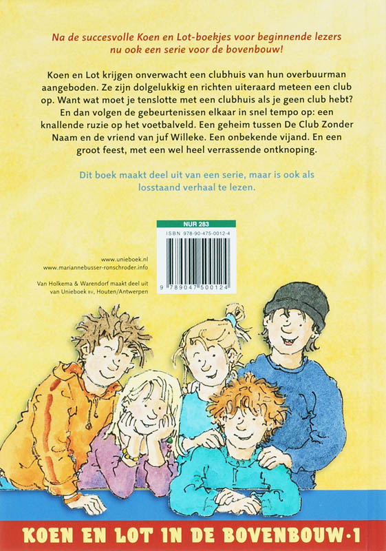 Koen En Lot Een Nieuwe Club En Een Groot Geheim achterkant