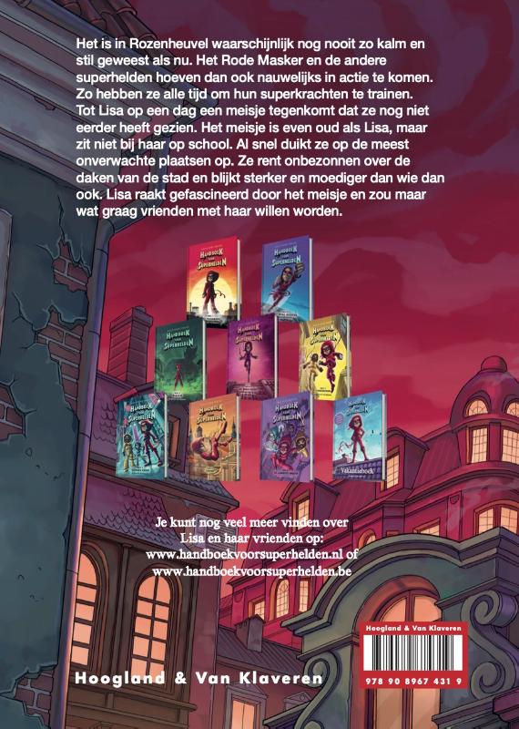 Een nieuwe vriendin / Handboek voor Superhelden / 9 achterkant