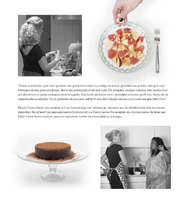 Koken is verleiden achterkant