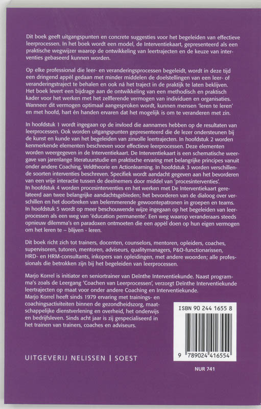 Het begeleiden van effectieve leerprocessen / PM-reeks achterkant