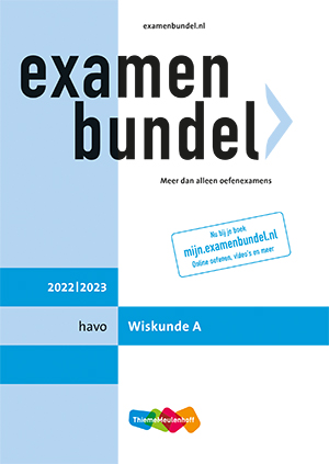 Examenbundel havo Wiskunde A 2022/2023