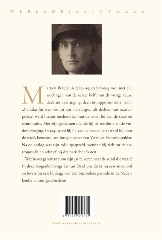 Het ongerijmde leven van Martien Beversluis achterkant