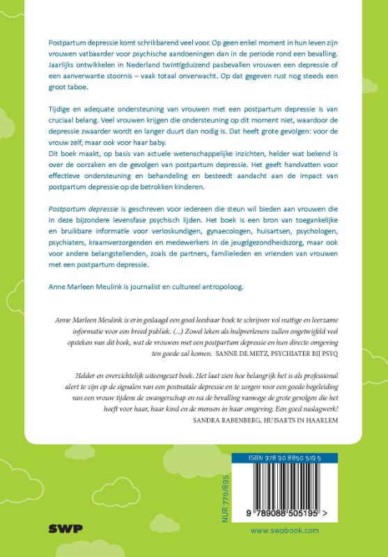 Postpartum depressie achterkant