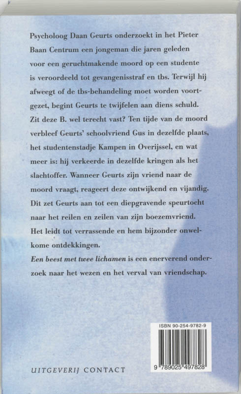 Beest Met Twee Lichamen achterkant