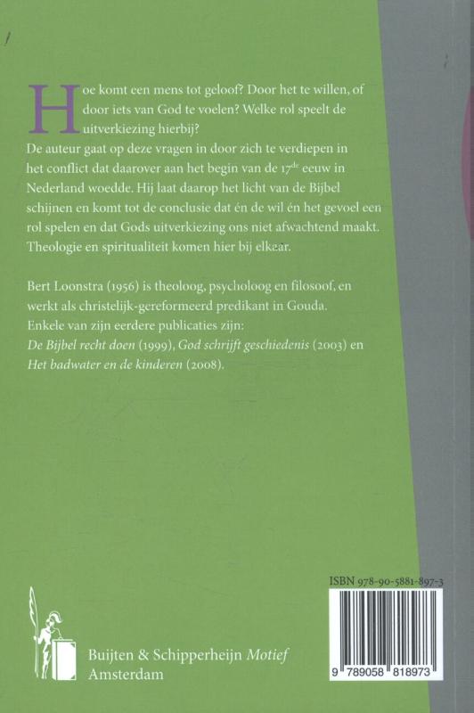 Willen en voelen en uitverkiezing achterkant